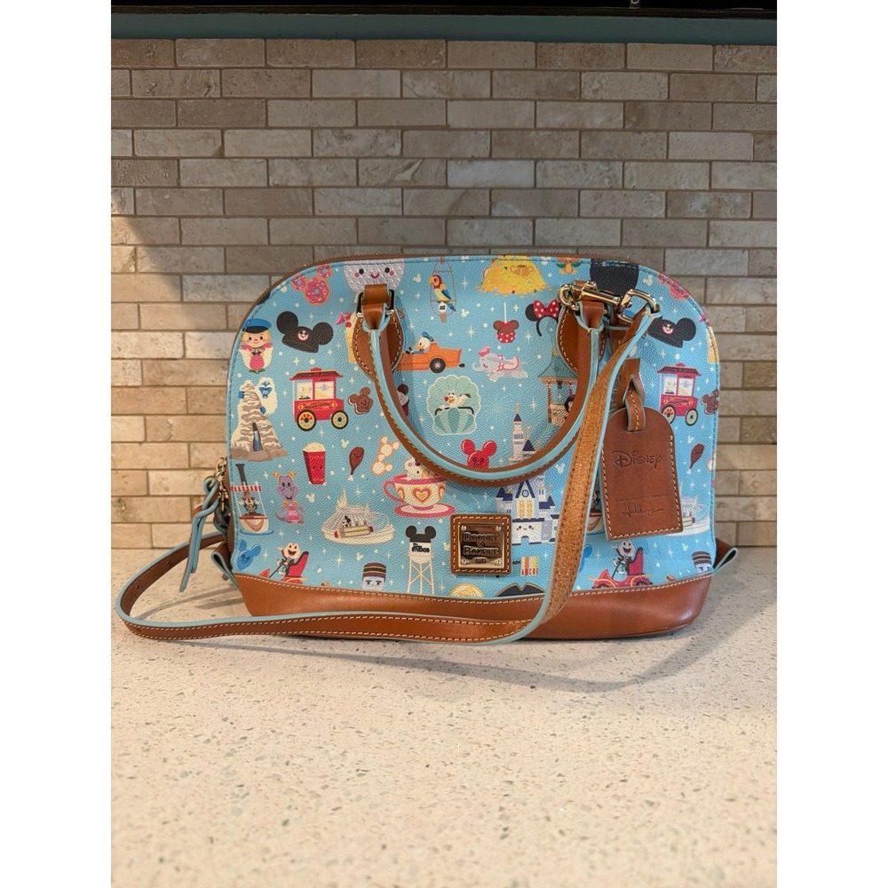 Disney Dooney & Bourke Jerrod Maruyama Parks Icons Satchel Crossbody Bag